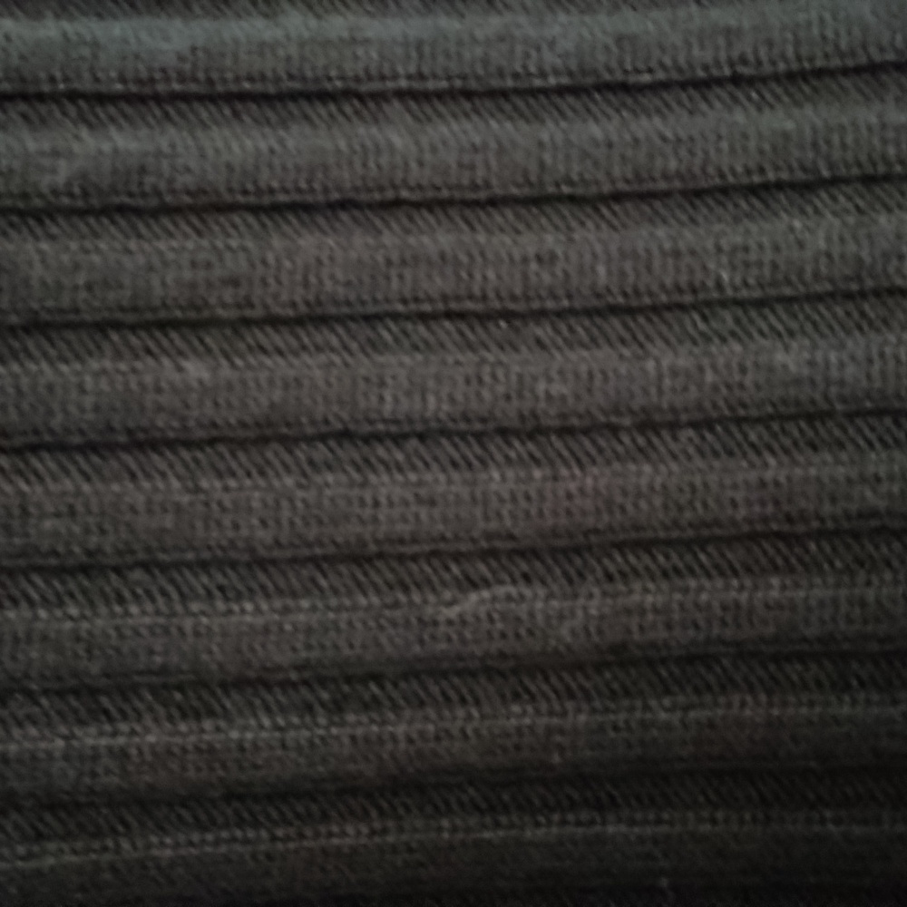 NWOT Black Ribbed Cowl Neck SweaterDress, Designer Made, Quality, Small - Picture 5 of 9